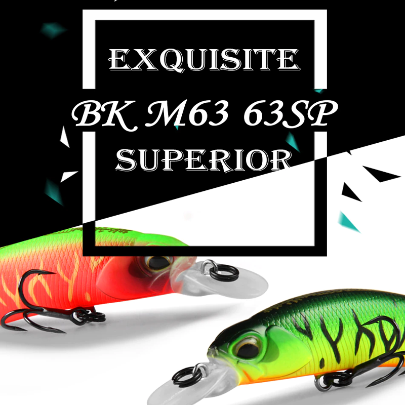 BEARKING 3pcs per set 63mm 5g Hot SP fishing lures professional UV colors minnow crank Magnet system wobbler model crank bait