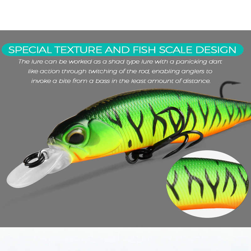 BEARKING 3pcs per set 63mm 5g Hot SP fishing lures professional UV colors minnow crank Magnet system wobbler model crank bait