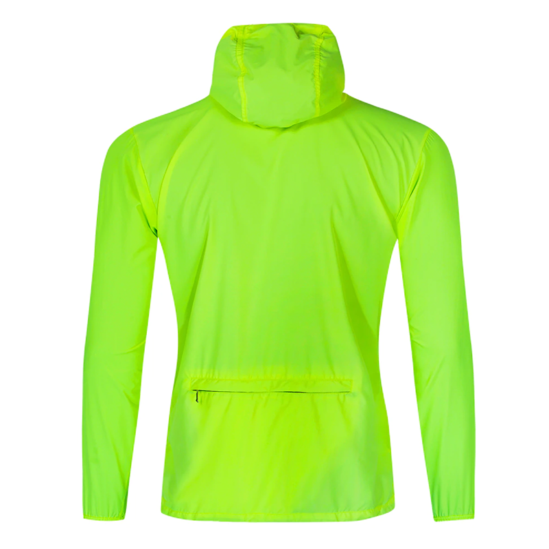 WOSAWE High Visibility Reflective Cycling Jacket Windproof Rain Resistant MTB Mountain Bike Windbreaker Bicycle Jersey Wear