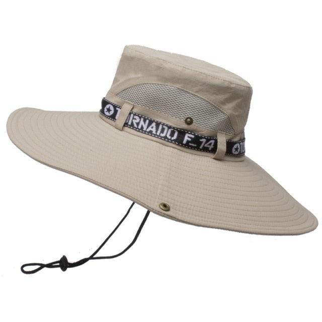 New Boonie Hat Men Anti-UV Sun Hats Outdoor Fishing Cap Fashion Big Brim Caps Women&#39;s Summer Hat Male Bucket Hat Sombrero Gorros